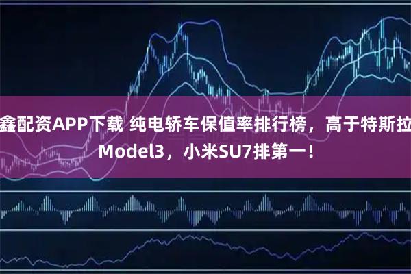 鑫配资APP下载 纯电轿车保值率排行榜，高于特斯拉Model3，小米SU7排第一！